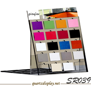 桌面展架，石材臺面展示架,人造石臺面SR039