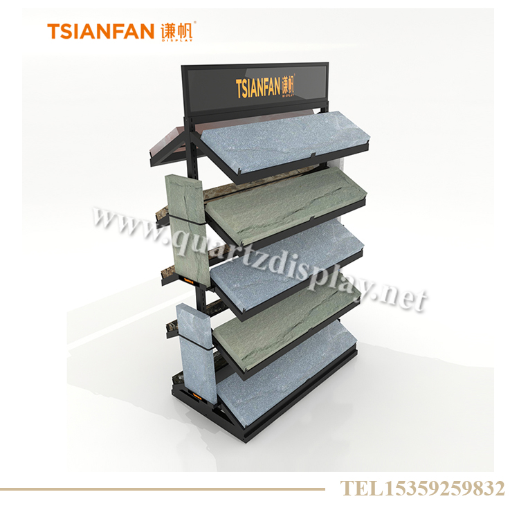 文化石戶外展柜 文化石落地架WHS004